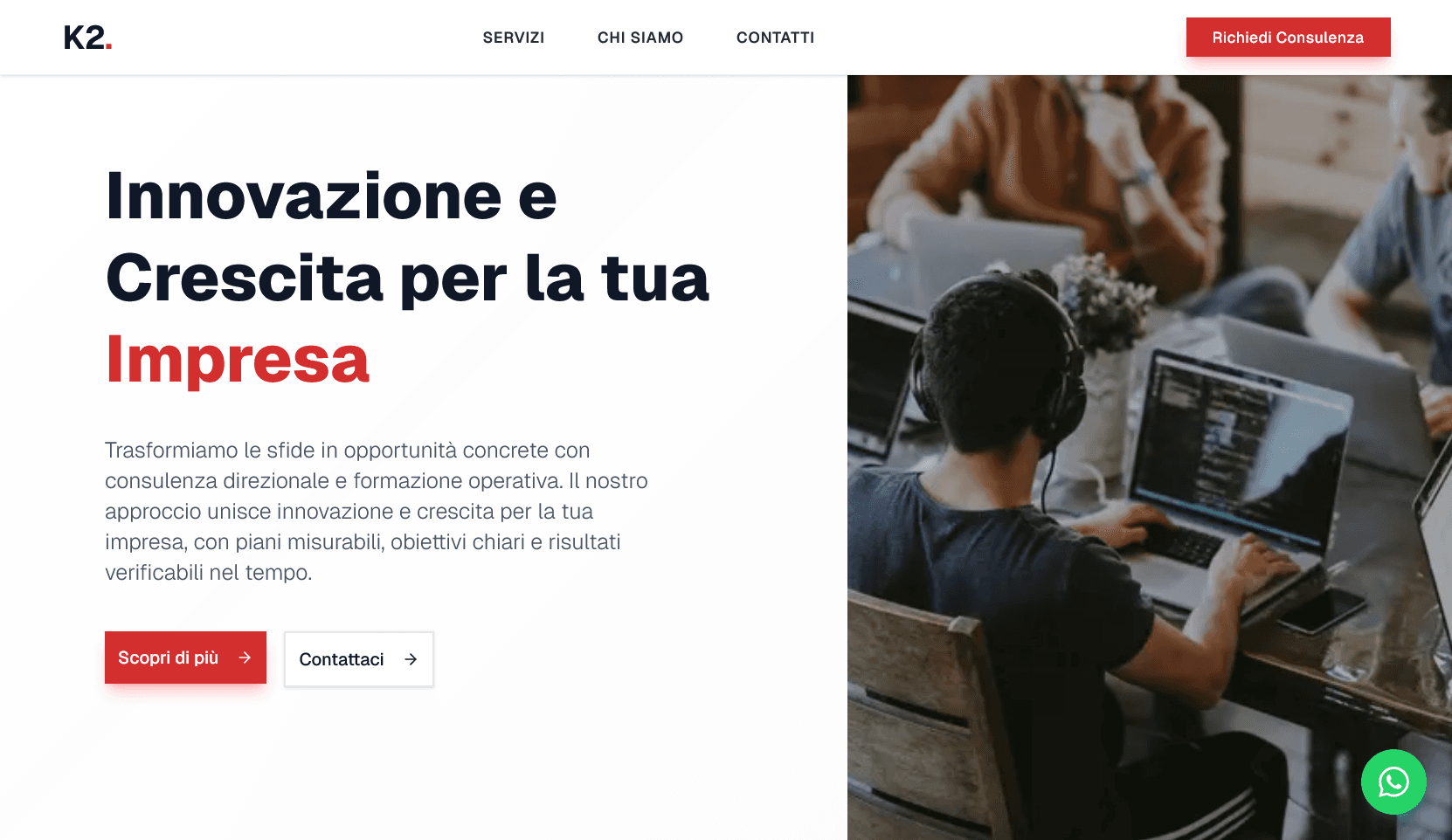Progetto: K2 Training Services